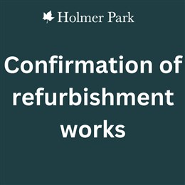 Refurbishment works 2024