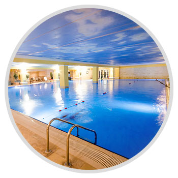 Swimming Pool, Sauna, Steam Room