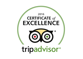 Certificate of Excellence - Trip Advisor